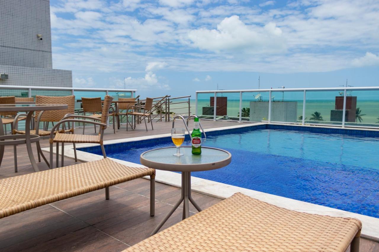 Flat Novissimo Cabo Branco Apartment โจเอาเปสโซอา ภายนอก รูปภาพ